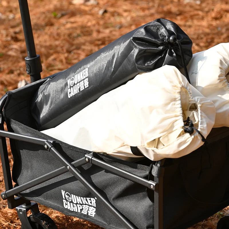 Mini Collapsible Folding Utility Beach Wagon Cart Heavy Duty Large