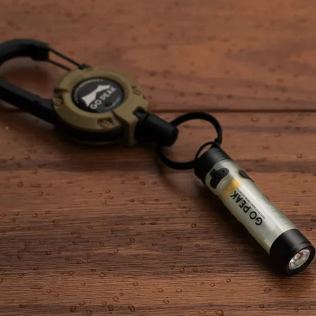 Pocket Mini Flashlight Outdoor Key Clip Cap Ambient Led Long Endurance Disaster Relief Emergency 5050 Small Light