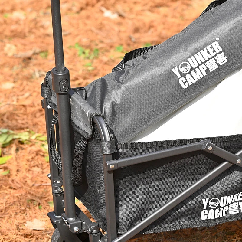 Mini Collapsible Folding Utility Beach Wagon Cart Heavy Duty Large