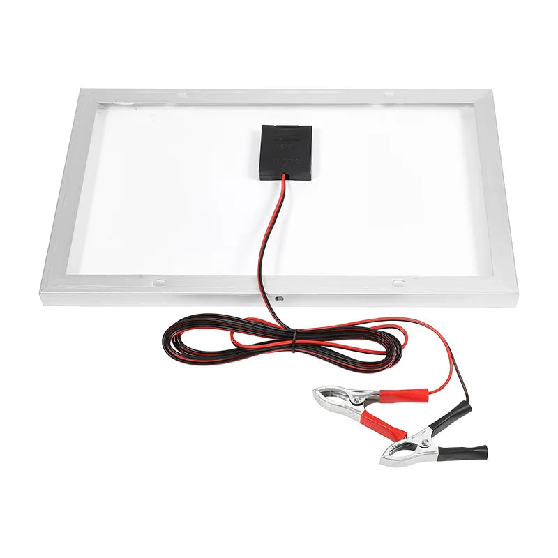 300W 12V Solar Panel Kit Complete Polycrystalline USB Power Portable Outdoor Rechargeable