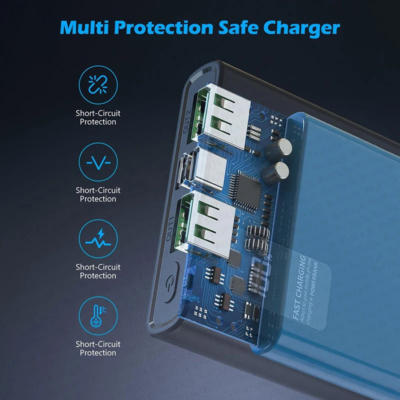 Xiaomi Original 120W Powerbank 50000mAh External Spare Battery Portable Charger