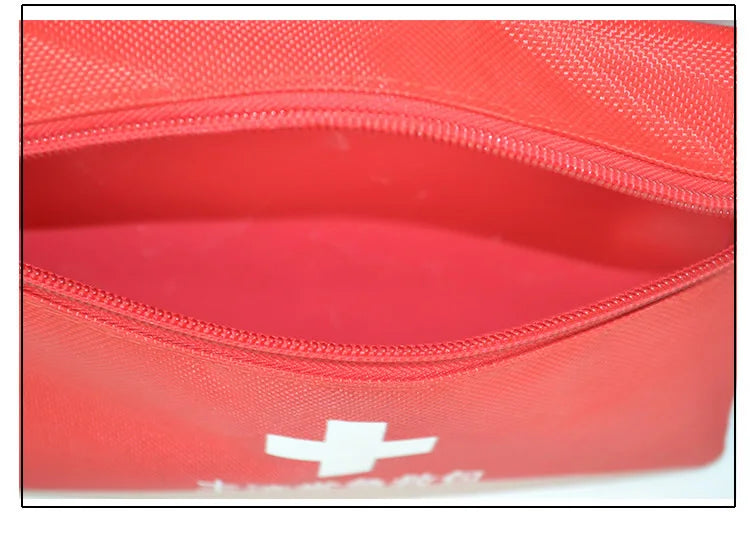50pcs Set Portable First Aid Kit Red Car Emergency Kit