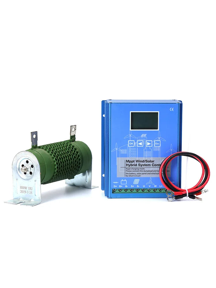 5000w 2kw Horizontal Wind Turbine Generator 96V 48V 24V Free Energy Magnetic Dynamo Strong Power 220v Inverter Output For Home